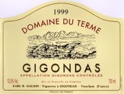 Gigondas-du Terme 99